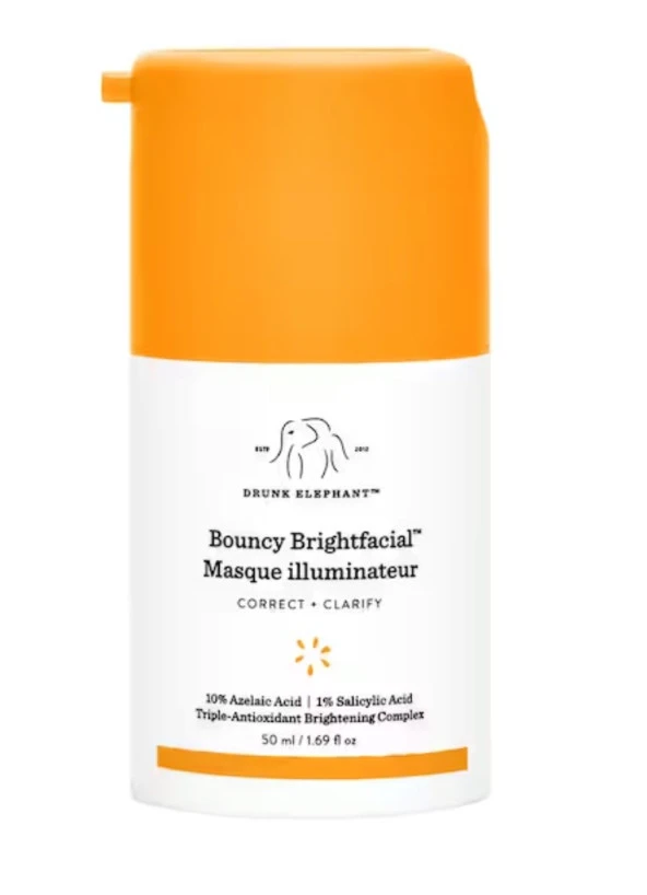 Drunk Elephant Bouncy Brightfacial- Arındırıcı & Işıltı Veren Yüz Maskesi