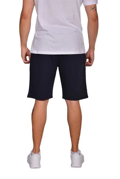 Diadora Mesa - Pamuklu Lacivert Spor Şort - DIADORAMESA - 4