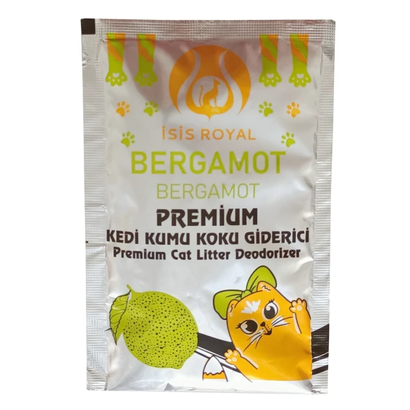 Markapet Kedi Kumu Koku Giderici 25 gr Bergamot Kokulu