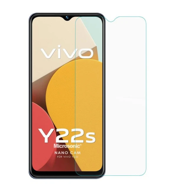 Vıvo Y22S Kırılmaz Cam Ekran Koruyucu Temperli Cam ürün görseli 1