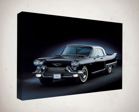 Kanvas Tablo  - Klasik Arabalar Siyah  - EA54