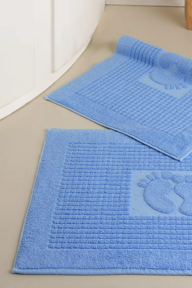 Mat | 2 Adet Ayak Havlusu, Banyo Paspası, Havlu Paspas - 11