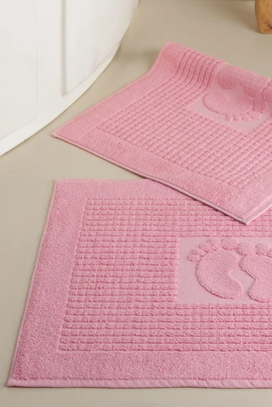 Mat | 2 Adet Ayak Havlusu, Banyo Paspası, Havlu Paspas - 8