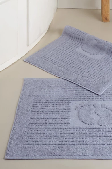 Mat | 2 Adet Ayak Havlusu, Banyo Paspası, Havlu Paspas - 5