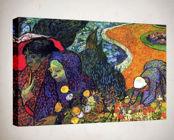 Kanvas Tablo - Van Gogh Tablolar Cennet Bahçesinin Anıları  - VG12