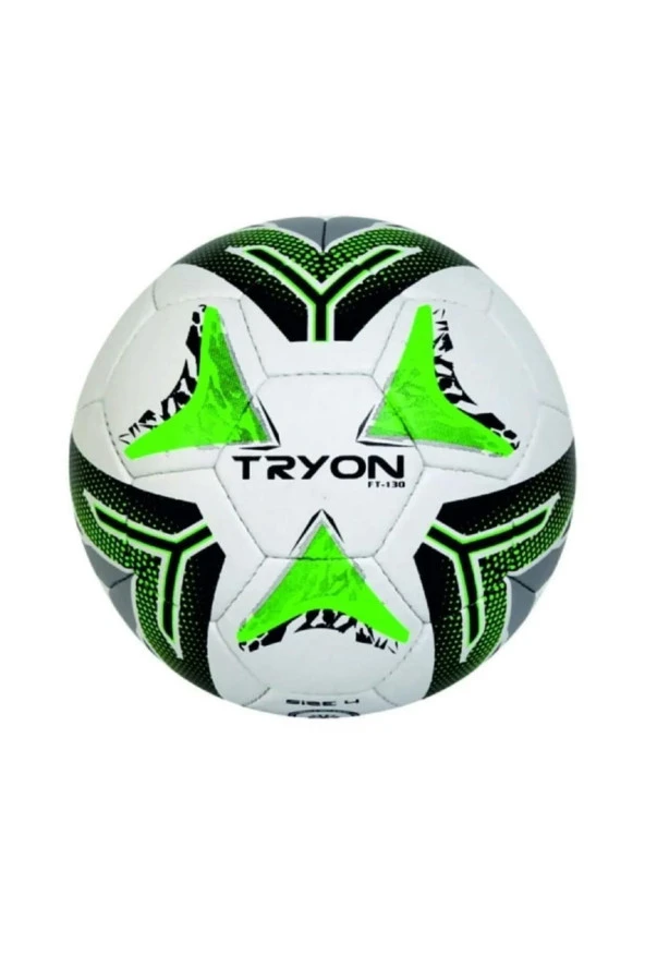 Tryon  - 4 numara beyaz-yeşil Futbol Topu-FT-130-4