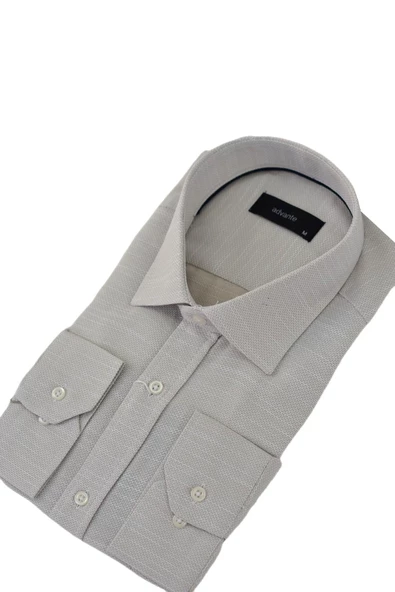 Erkek Klasik Uzun Kol Gömlek Petek BGL-ST03504 - Resim 6