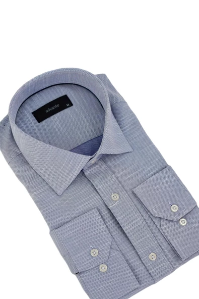 Erkek Klasik Uzun Kol Gömlek Petek BGL-ST03504 - Resim 12