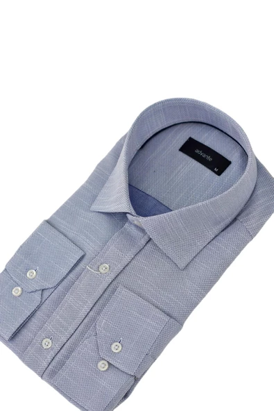 Erkek Klasik Uzun Kol Gömlek Petek BGL-ST03504 - Resim 8