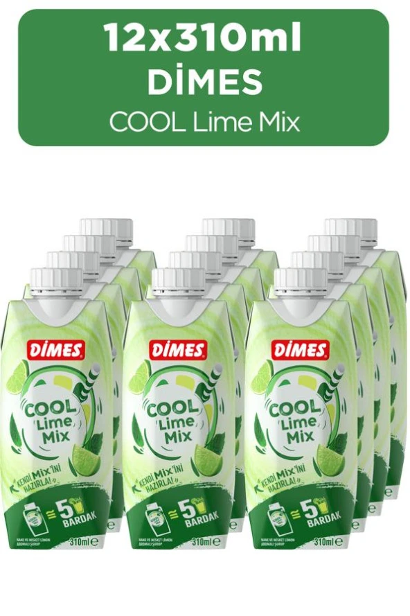 Dimes Cool Lime Mix 310 Ml 12'li