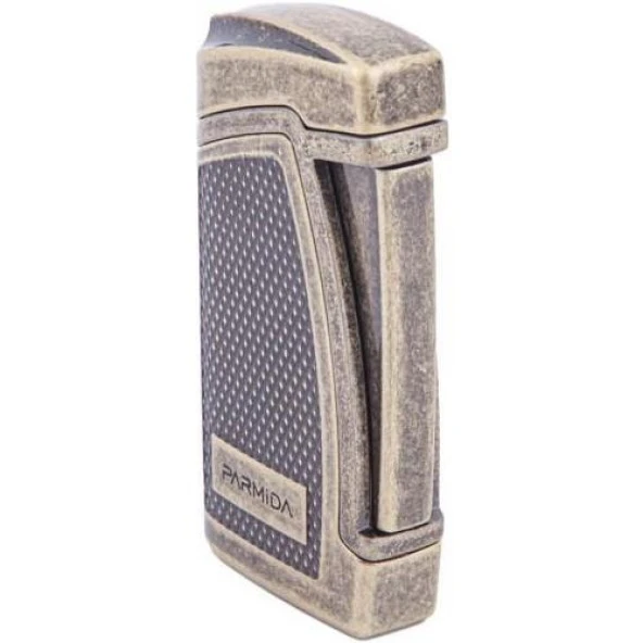 Parmida Çift Torch Puro Çakmağı Antik Gold