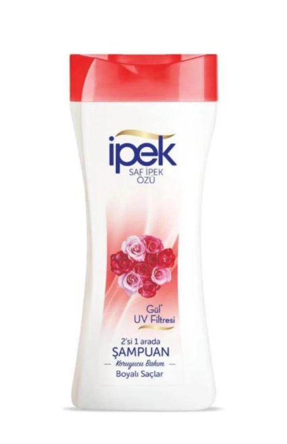 İpek2'si 1 Arada Boyalı Saçlar Gül 480 ML