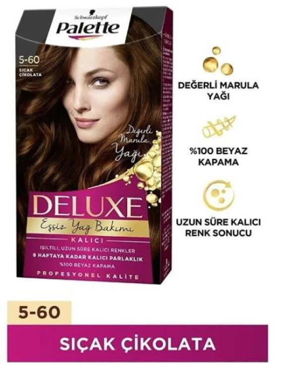 Palette Saç Boyası 5-60 Sıcak Çikolata