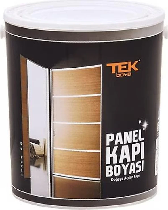 Tek Su Bazlı Panel Kapı Boyası Beyaz 2,5 L