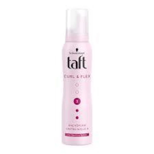 Taft Saç Köpüğü Curl & Flex 150 Ml