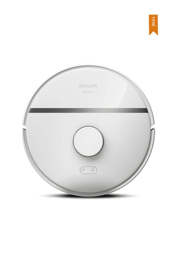 Philips XU3000/02 HomeRun 3000 Serisi Aqua Beyaz Akıllı Robot Süpürge - 2