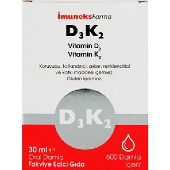 Imuneks D3 K2 Damla 30 ML