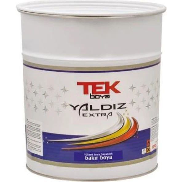 Tek Alüminyum Yaldız Boya Bakır 0,3 lt