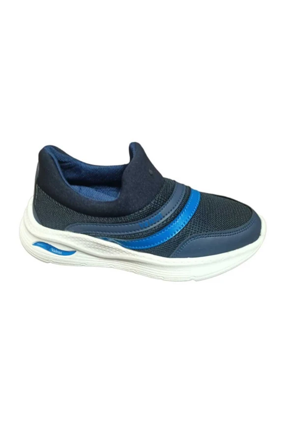 Valent Bağcıksız Aqua Ultra Hafif Ortopedik Unisex Spor Ayakkabı Lacivert