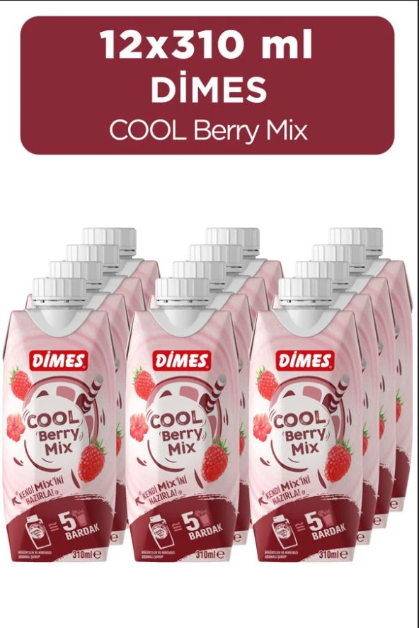 Cool Berry Mix 310 ML 12'Li Paket
