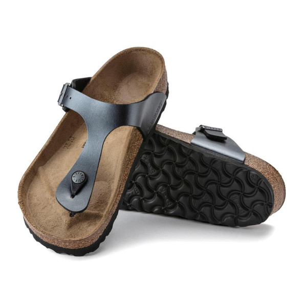 Yeni Sezon Birkenstock Parmak Arası Terlik Siyah Renk - 2
