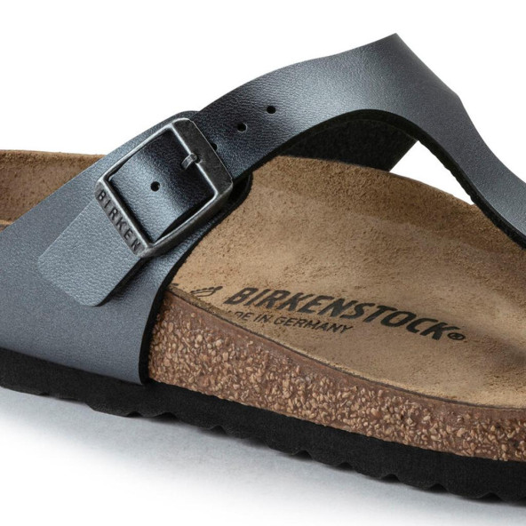 Yeni Sezon Birkenstock Parmak Arası Terlik Siyah Renk - 6
