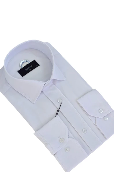 Erkek Klasik Uzun Kol Gömlek Dakron BGL-ST03498 - Resim 6