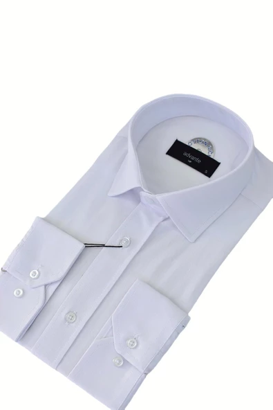 Erkek Klasik Uzun Kol Gömlek Dakron BGL-ST03498 - Resim 4