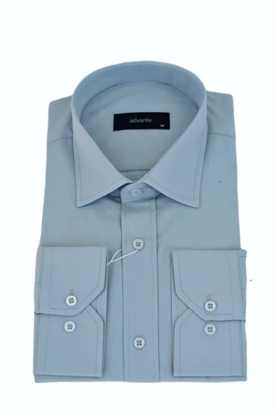 Erkek Klasik Uzun Kol Gömlek Dakron BGL-ST03499 - Resim 12