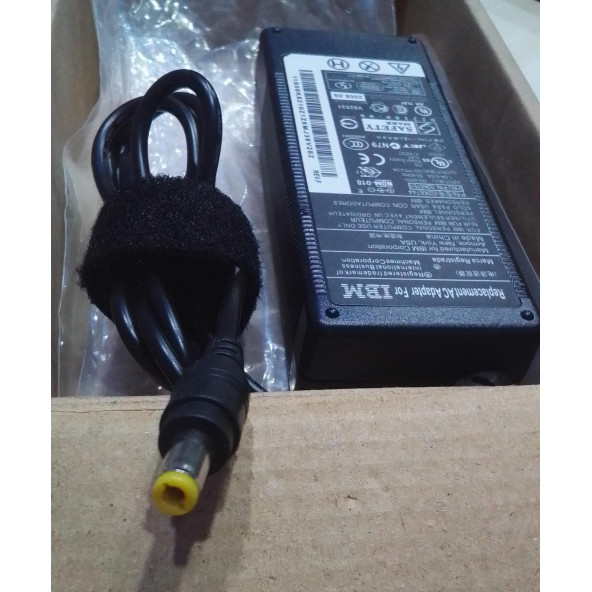 ORJİNAL  IBM 02K6744 (FRU: 02K6751) 16V 4.5A  LAPTOP ADAPTÖRÜ ( 5.5mm X 2.5mm ) - 2