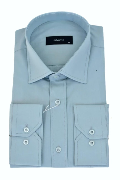 Erkek Klasik Uzun Kol Gömlek Dakron BGL-ST03499 - Resim 2