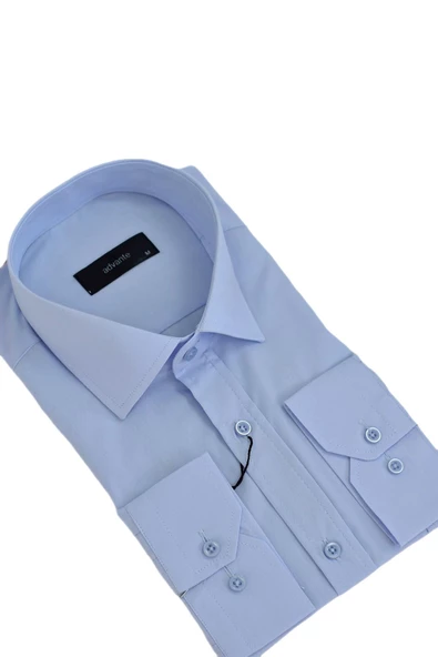 Erkek Klasik Uzun Kol Gömlek Dakron BGL-ST03499 - Resim 10