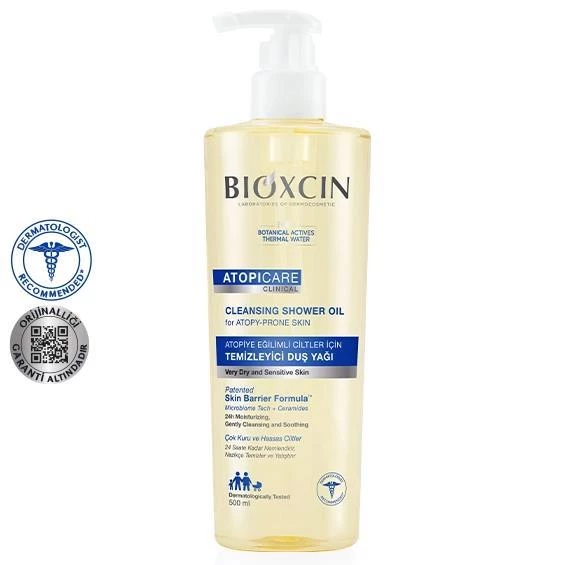 Bioxcin Atocare Temizleyici Duş Yağı 500 ml