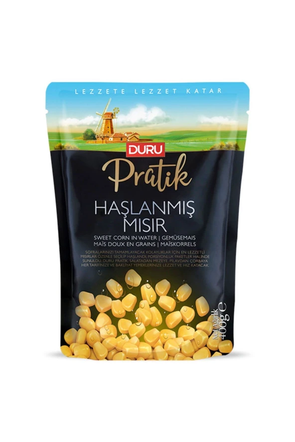 DURU Haşlanmış Mısır 400 Gr