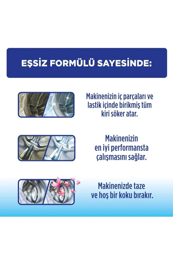 MARC Çamaşır Makinesi Temizleyici & Koruyucu Kireç Önleyici 3 Aylık Kullanım 250 Ml - Resim 3
