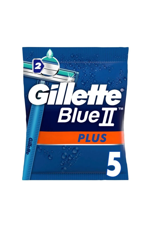 GİLLETTE Blue2 Plus Kullan At Tıraş Bıçağı 5'Li