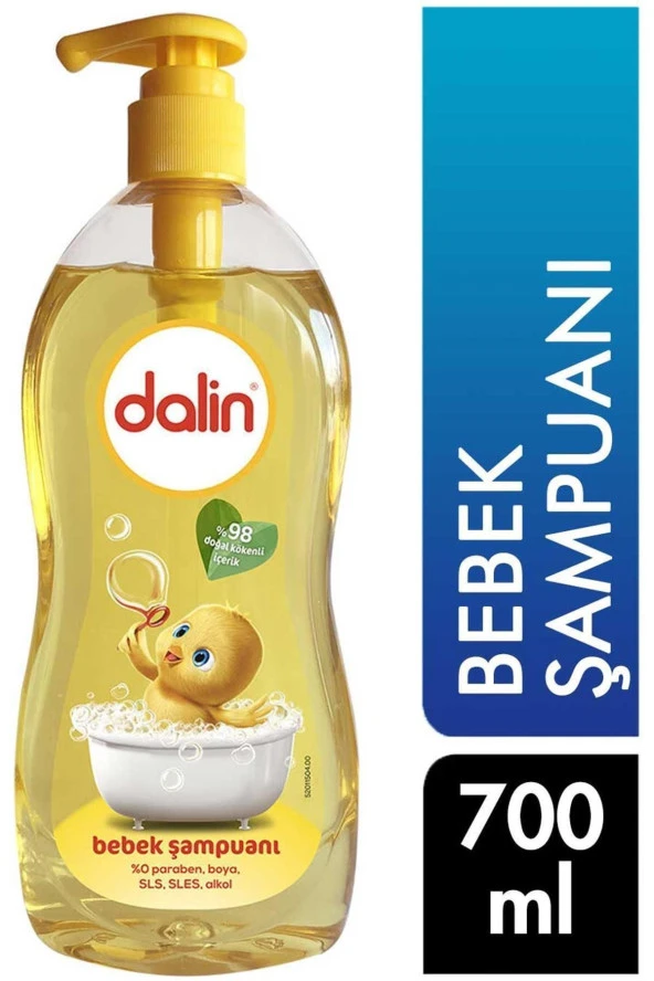 DALİN Bebek Şampuanı 700 Ml Pompalı 8690605061012 Şampuan