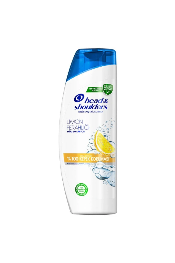 HEAD&SHOULDERS Head & Shoulders Limon Ferahlığı Kepeğe Karşı Etkili Şampuan 350 Ml