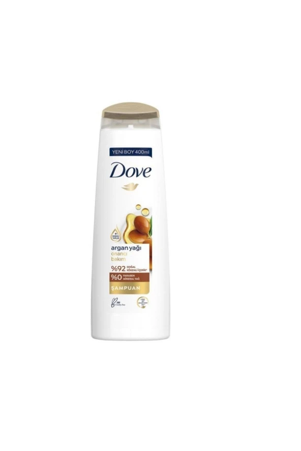 DOVE Şampuan Argan Yağı 400 Ml X 6 Adet (Findit)