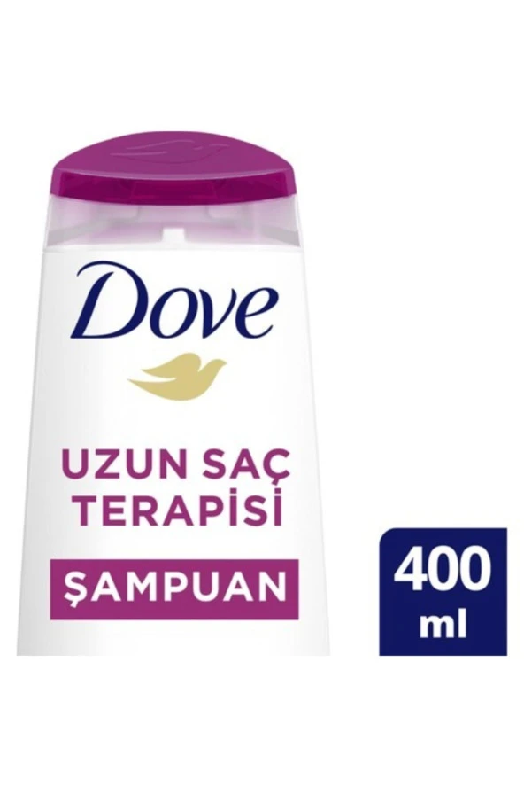 DOVE Saç Bakım Şampuanı Uzun Saç Terapisi Uzun Yıpranmış Saçlar Için 400 Ml