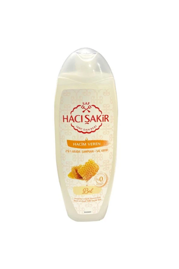 HACI ŞAKİR Şampuan Bal Özlü 2'Si 1 Arada 500 Ml