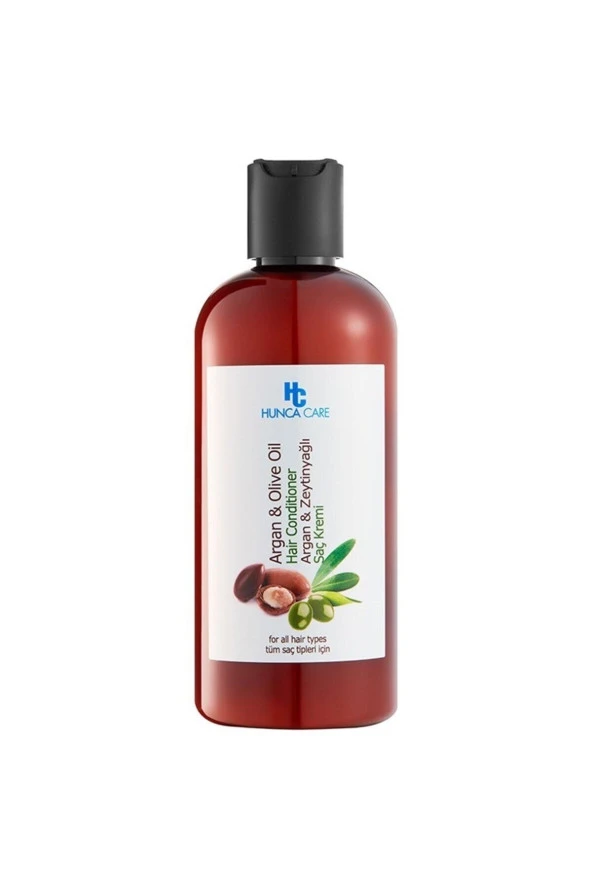 HUNCA CARE Argan & Zeytinyağlı Saç Kremi 400 Ml