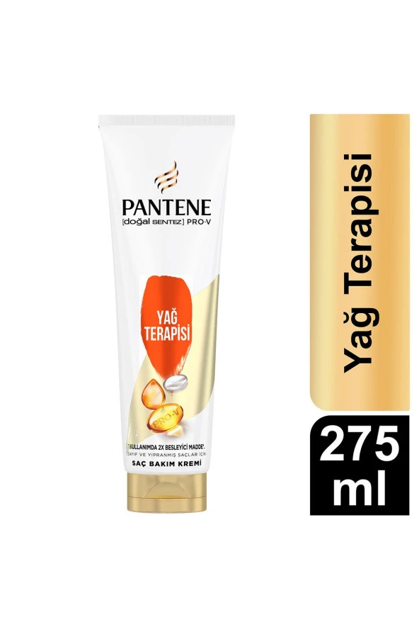 PANTENE Doğal Sentez Yağ Terapisi Saç Bakım Kremi 275 Ml