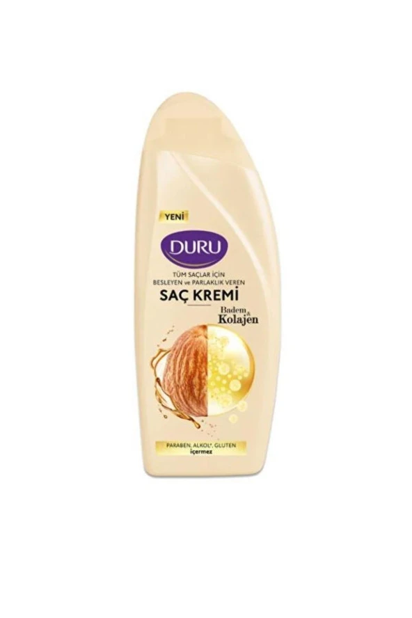 DURU Saç Kremi Kolojen Badem 500 Ml