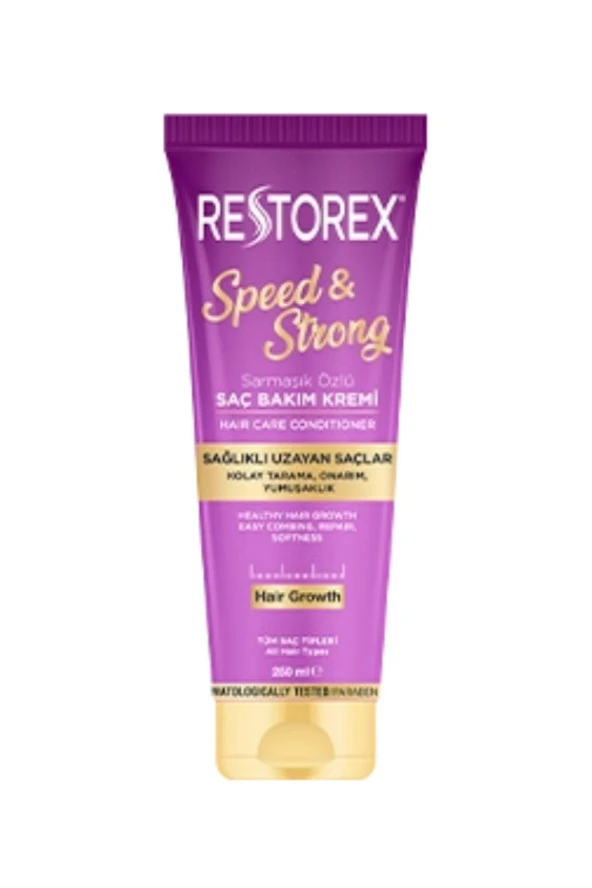 RESTOREX Speed & Strong Saç Kremi 250 Ml