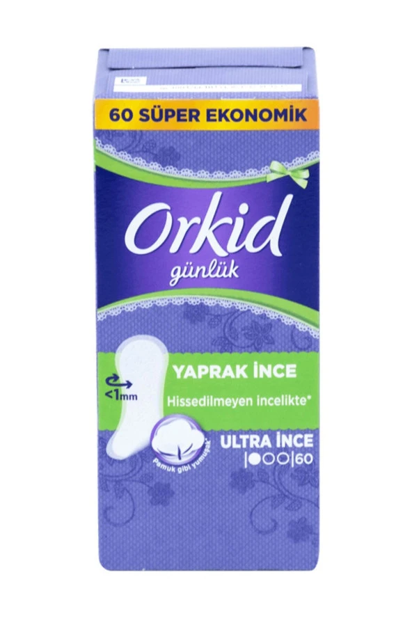 ORKİD Orkid Günlük Eko Normal 3 Lü Paket 60 Lı