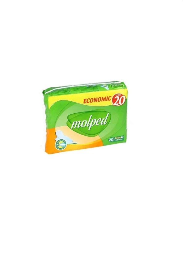 MOLPED Kanatlı Normal Ekonomik Hijyenik Ped 20'Li - 1
