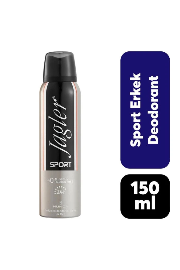 JAGLER Deodorant Erkek 150 Ml Sport