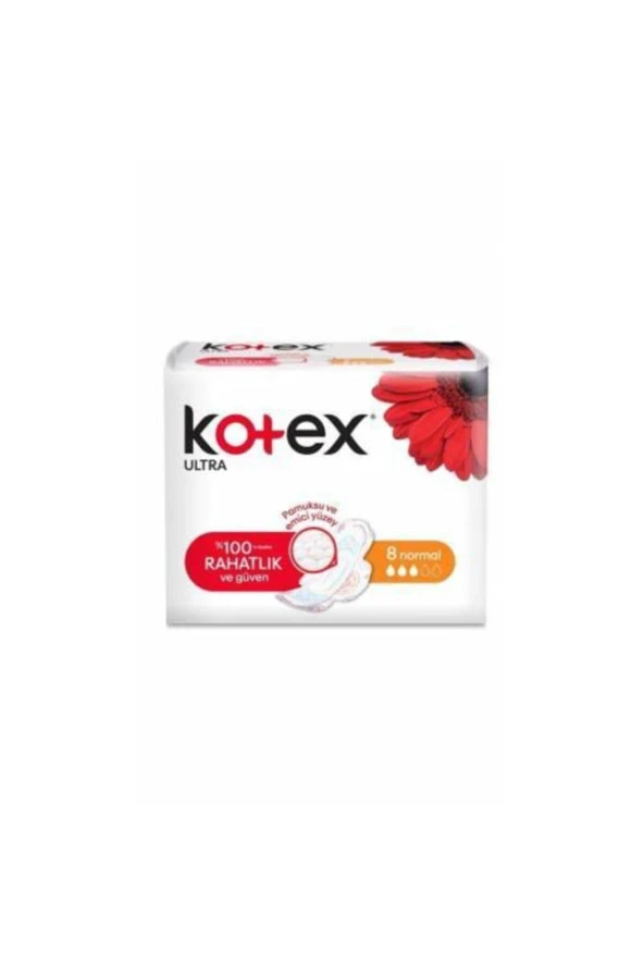 KOTEX Active Hijyenik Ped Ultra Extra Normal 8Li