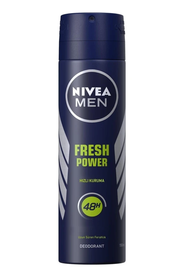 NİVEA Fresh Power Sprey 150 Ml Erkek